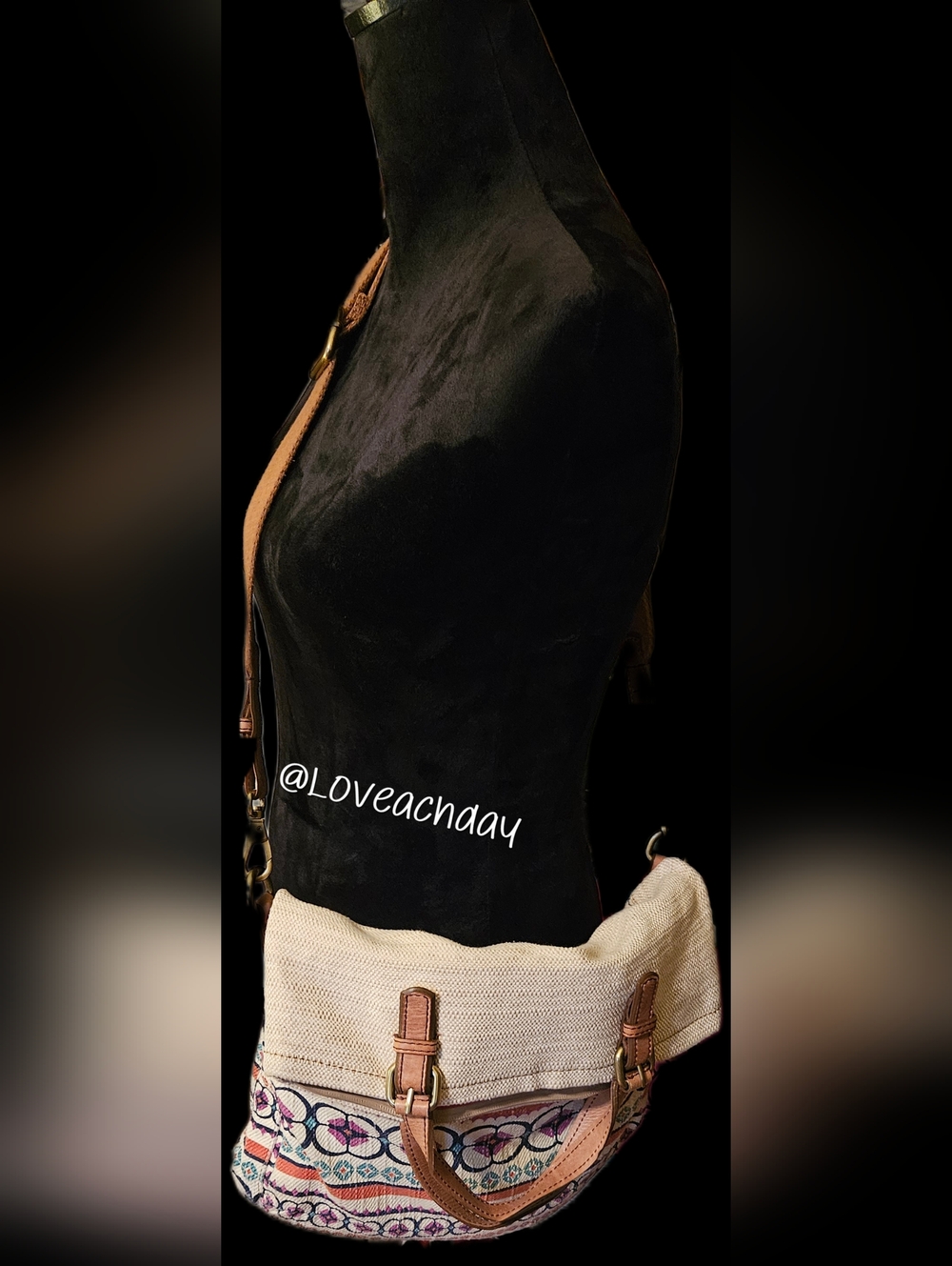 RARE✨️Fossil Fold-Over Explorer Tote-Crossbody - Picture 11 of 11